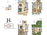庐陵院子_4室2厅3卫 建面286平米