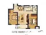 建滔裕花园_2室2厅1卫 建面92平米