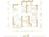 融创海逸长洲_3室2厅1卫 建面108平米