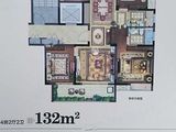 安福中梁首府_4室2厅2卫 建面132平米