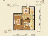 雷凯铂庭_2室2厅1卫 建面65平米