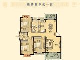 方坤锦绣国际_3室2厅2卫 建面128平米