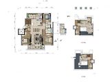 华润置地翡翠城熙府_3室2厅2卫 建面124平米