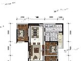 大理天景华苑_3室2厅1卫 建面100平米
