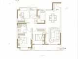 嘉圆悦湖居_3室2厅2卫 建面122平米