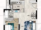 北投观海湾_3室2厅1卫 建面78平米