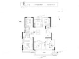 绿都中梁青云赋_4室2厅2卫 建面135平米