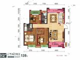 诚信御园_3室2厅2卫 建面139平米