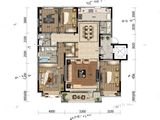万科莱茵小镇_4室2厅2卫 建面170平米
