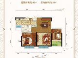 观府壹号_2室2厅1卫 建面92平米