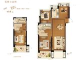 金辉优步书苑_4室2厅2卫 建面125平米