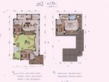 桃李春风花园_3室2厅3卫 建面156平米