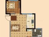 利群悦澜名邸_2室2厅1卫 建面92平米