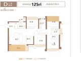 正荣悦璟台_4室2厅2卫 建面125平米