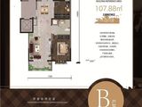 昊皇丽城_3室2厅2卫 建面107平米