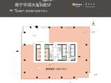 南宁华润大厦BC座_B座5楼平面图 建面1463平米