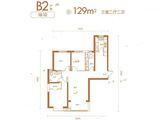 兰高金都城_3室2厅2卫 建面129平米