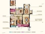 襄阳吾悦广场_4室2厅2卫 建面142平米