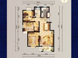 鲁源国际滨海城_3室2厅1卫 建面103平米