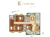 侨乡文化城_4室2厅2卫 建面190平米