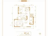 宇信凯旋城_2室2厅1卫 建面91平米