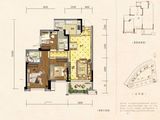鸿通公园1988天著_3室2厅2卫 建面87平米