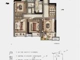 新西塘孔雀城93期天樾府_3室2厅1卫 建面88平米