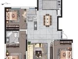 汇融风华_3室2厅2卫 建面125平米