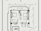 中交绿城高福小镇_2室1厅1卫 建面101平米