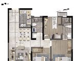 珠江御景花园_3室2厅2卫 建面122平米