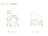 葛洲坝紫郡府_4室2厅3卫 建面158平米