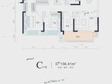 翔悦百悦府_4室2厅2卫 建面136平米