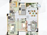 江峰翠苑_3室2厅2卫 建面121平米