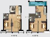 长乐铂景湾_4室2厅3卫 建面68平米