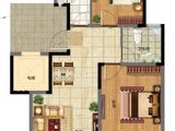 中铁锦悦名筑_2室2厅1卫 建面85平米