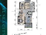 恒力海悦城_3室2厅2卫 建面106平米