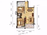 信达华越公馆_2室2厅1卫 建面75平米