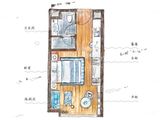千岛湖阿尔法城_1室1厅1卫 建面57平米