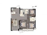学府里_3室2厅2卫 建面109平米