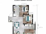 绿地智创金融城_3室2厅1卫 建面104平米