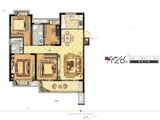 融侨悦府_4室2厅2卫 建面128平米