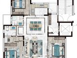 御珑湾_3室2厅2卫 建面119平米