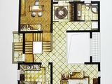 清风别墅二期_3室4厅3卫 建面240平米