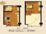 印象奉化_1室1厅1卫 建面81平米