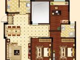 东方威尼斯_3室2厅2卫 建面125平米