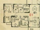 碧桂园翡翠湾_3室2厅2卫 建面116平米