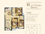 东方名郡_3室2厅2卫 建面137平米