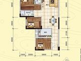 侨园黄金海岸_3室2厅2卫 建面120平米