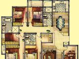 玉兰园_E户型 建面0平米