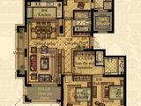 卡森·卫星城 王庭世家_3室2厅3卫 建面170平米
